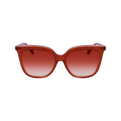 Longchamp Brown Acetate Sunglasses
