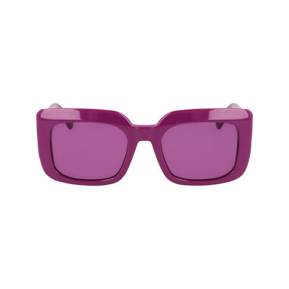 Longchamp Purple Acetate Sunglasses