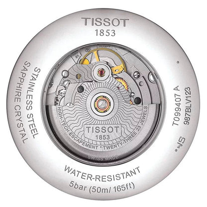 Tissot Gray Stainless Steel Dress Watch
