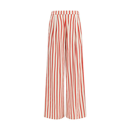 Forte_Forte Multicolor Cotton Casual Pants