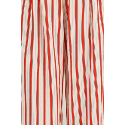 Forte_Forte Multicolor Cotton Casual Pants