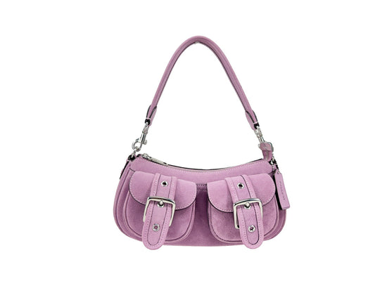 COACH Coach Ashton Suede Shoulder Bag Purse