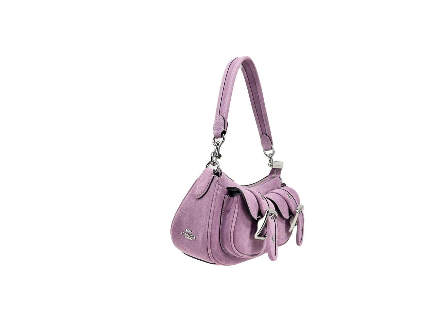 COACH Coach Ashton Suede Shoulder Bag Purse