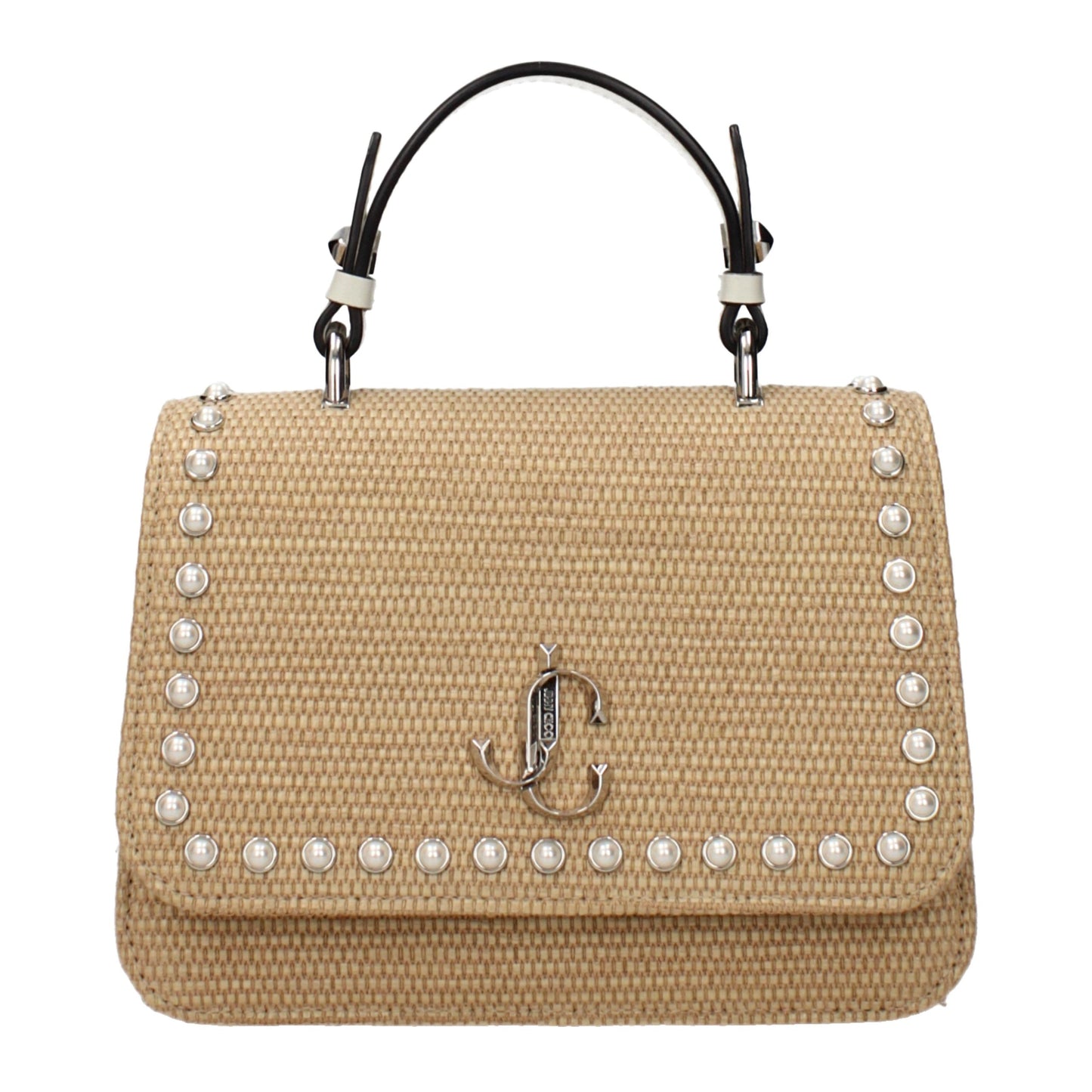 Jimmy Choo Beige Raffia Handbag