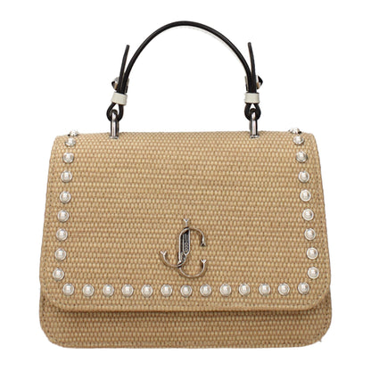 Jimmy Choo Beige Raffia Handbag