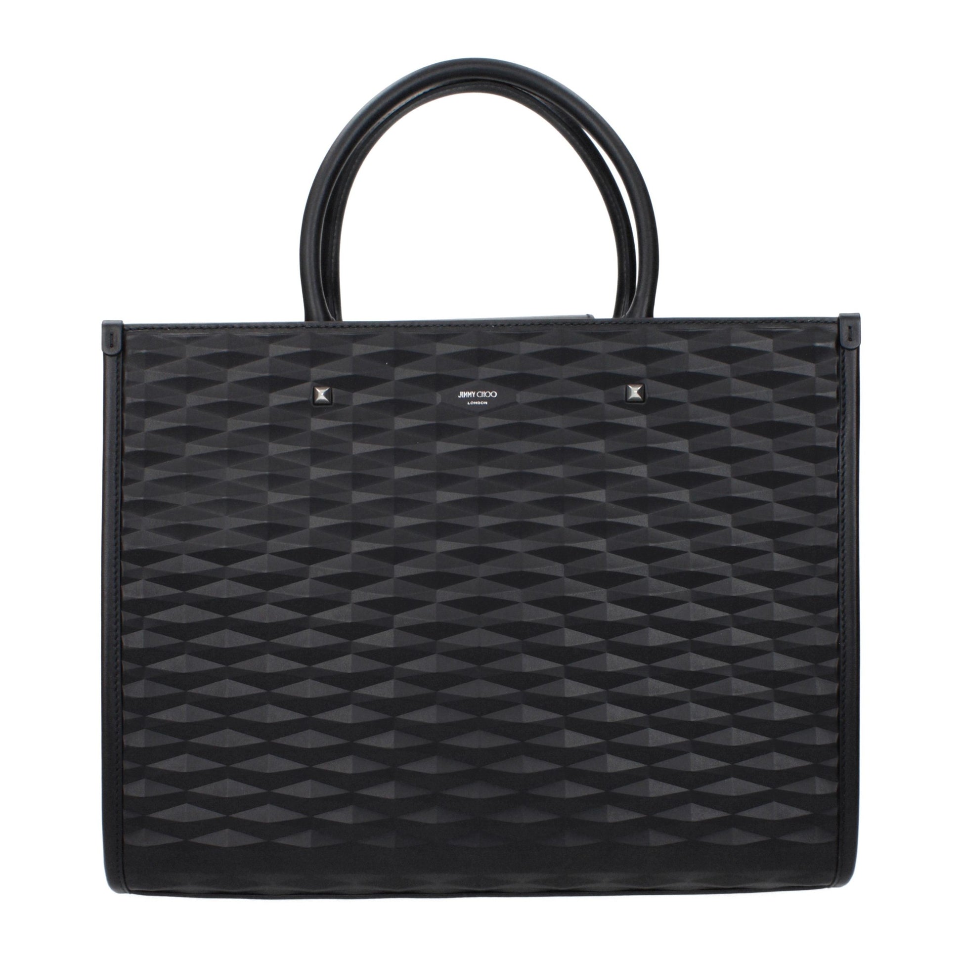 Jimmy Choo Black Leather Handbag