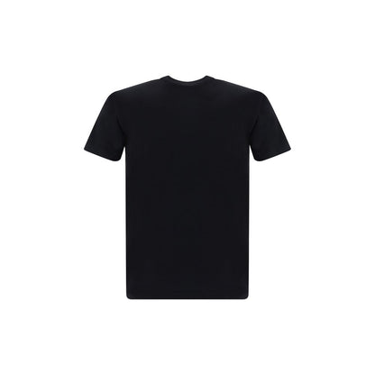 Comme Des Garçons Play Black Cotton T-Shirt