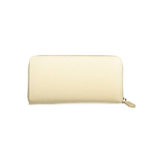Valentino Beige Polyurethane Women's Wallet