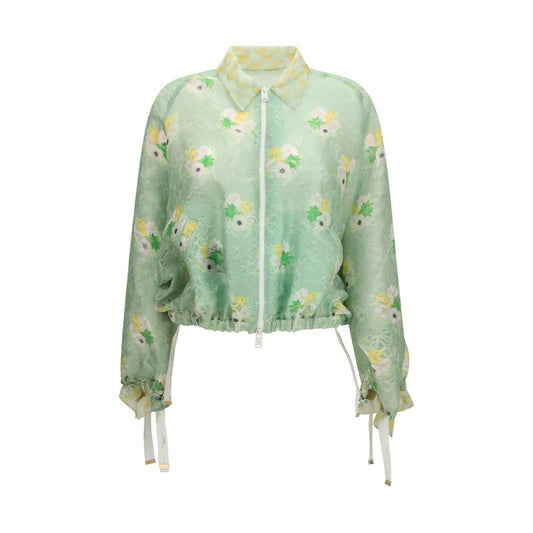 Fendi Bicolor Silk Bomber