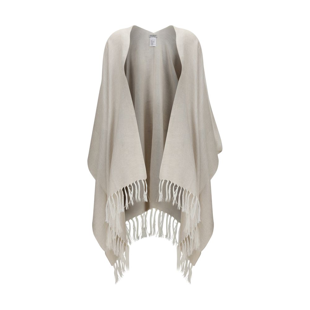 Brunello Cucinelli Beige Linen Coat