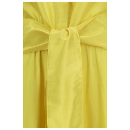 Sara Roka Bicolor Silk Casual Dress
