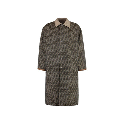 Fendi Beige Cotton Coat