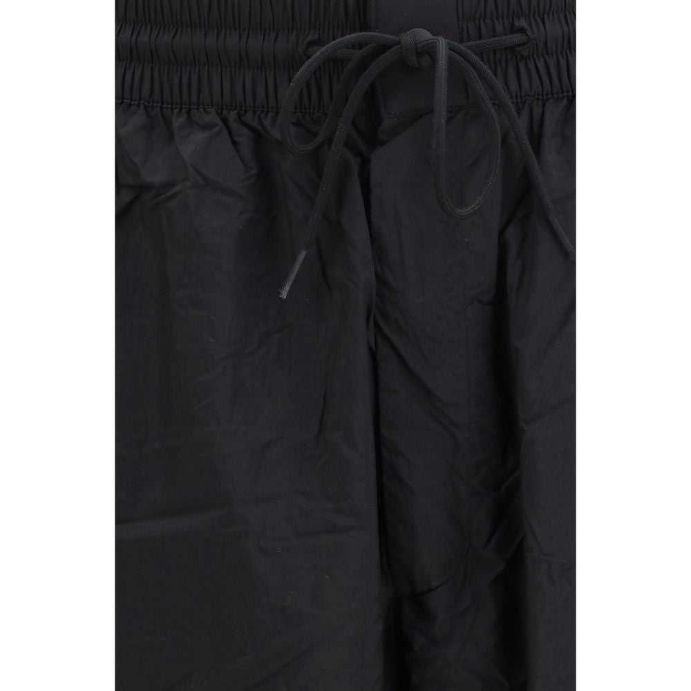 Y-3 Black Nylon Casual Pants