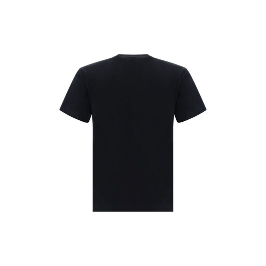 Comme Des Garçons Play Black Cotton T-Shirt