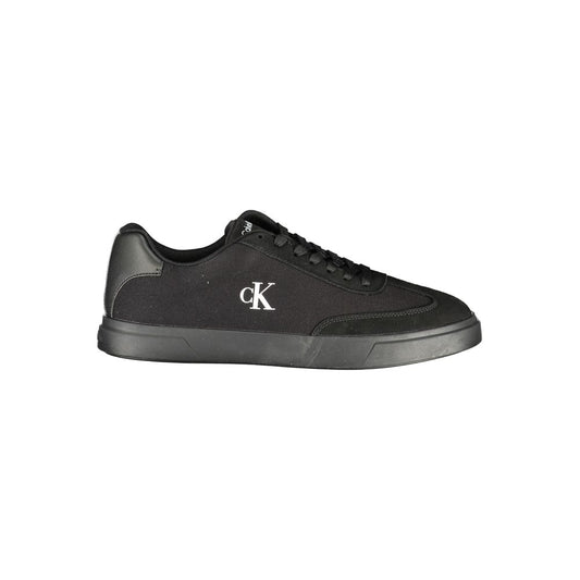 Calvin Klein Black Polyester Athletic Sneakers