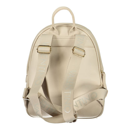 Valentino Beige Polyethylene Backpack