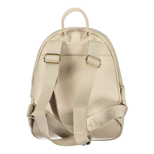 Valentino Beige Poliuretano Womens Backpack