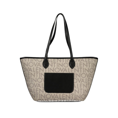 Valentino Beige Polyethylene Handbag