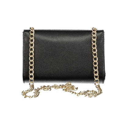 Mario Valentino Black Polyurethane Women's Bag