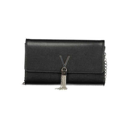 Mario Valentino Black Polyurethane Women's Handbag