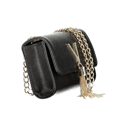 Mario Valentino Black Polyurethane Women's Bag