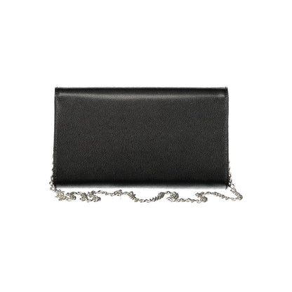 Mario Valentino Black Polyurethane Women's Handbag