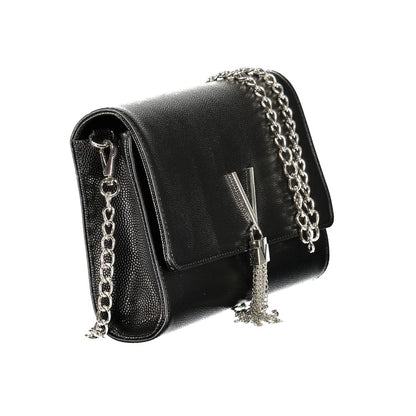 Mario Valentino Black Polyurethane Women's Handbag