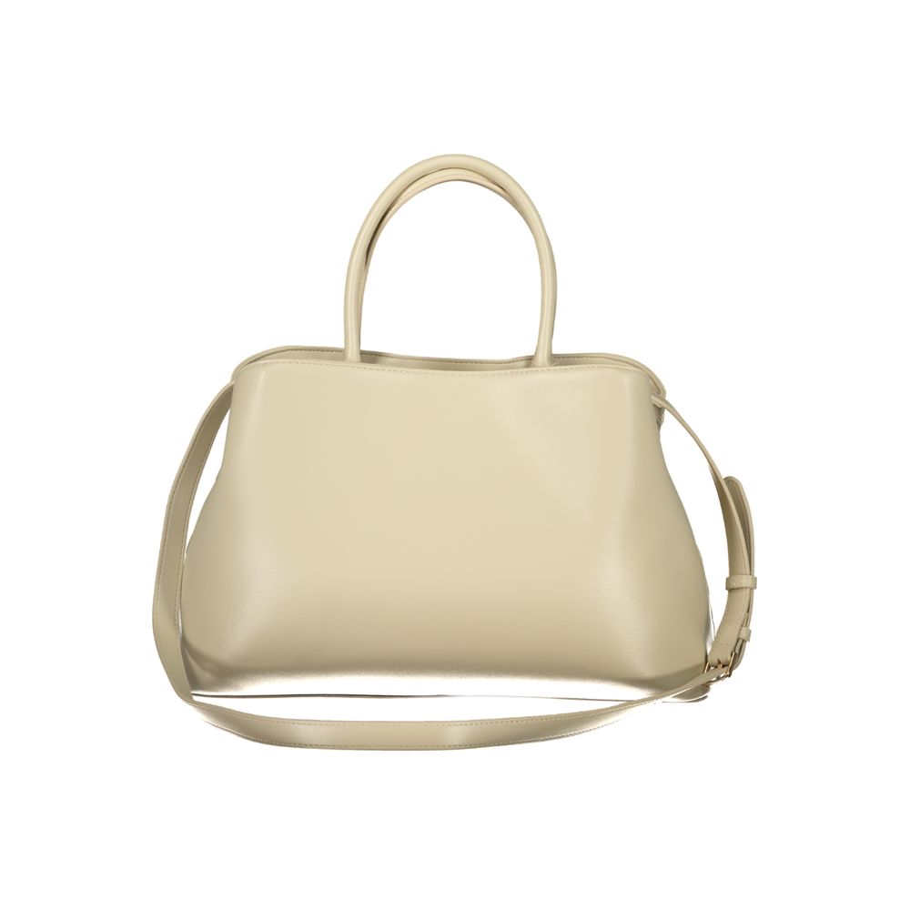 Valentino Beige Polyethylene Handbag