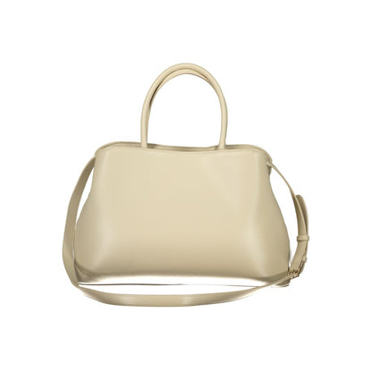 Valentino Beige Polyethylene Handbag