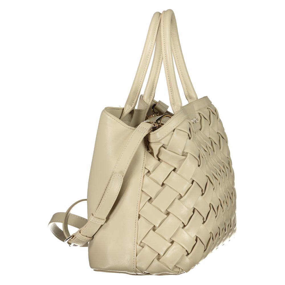 Valentino Beige Polyethylene Handbag