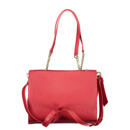 Valentino Red Polyethylene Handbag