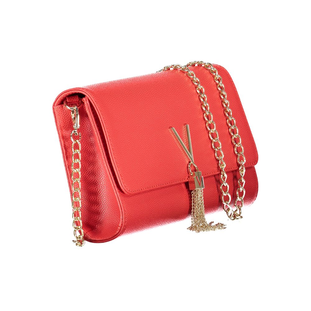 Valentino Red Polyethylene Handbag
