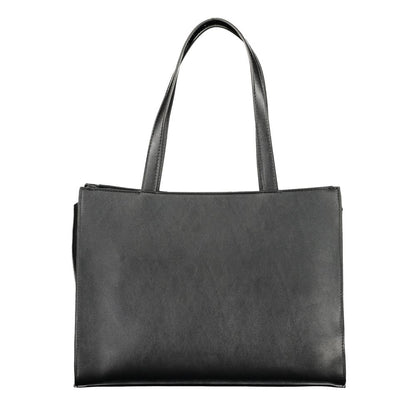 Valentino Black Polyethylene Handbag
