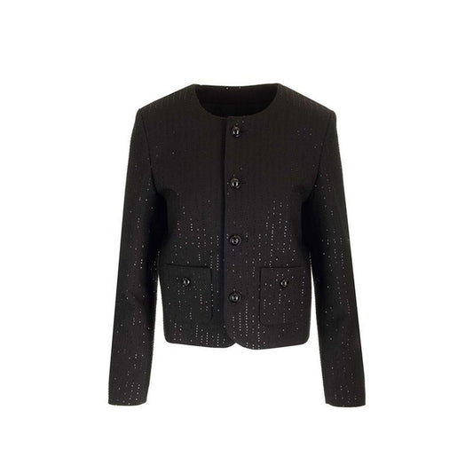 Celine Black Polyamide Coat