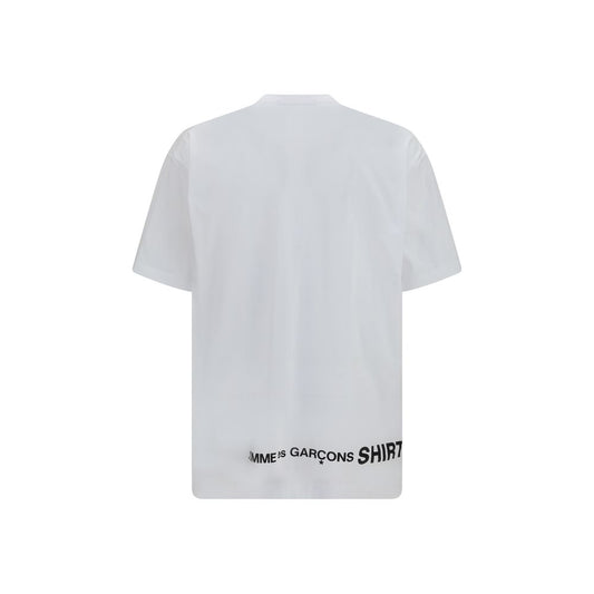 Comme Des Garçons White Cotton T-Shirt