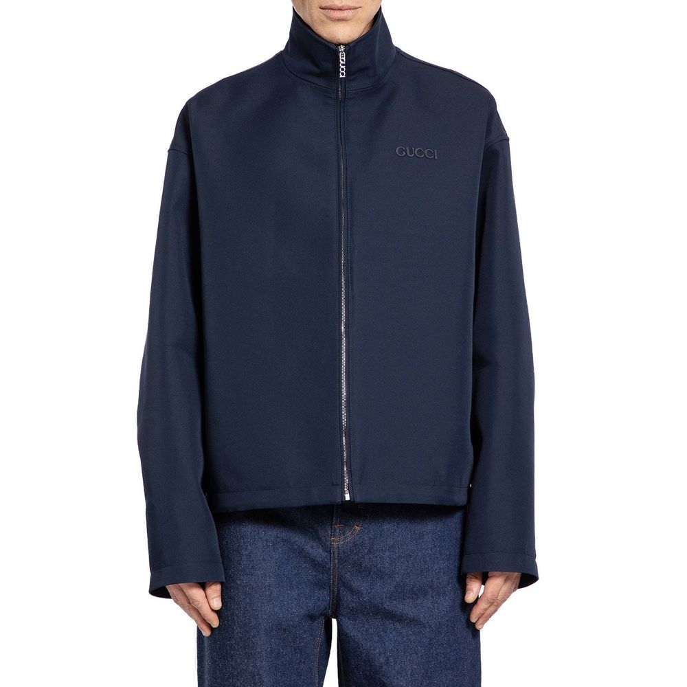 Gucci Blue Marabou Clothing