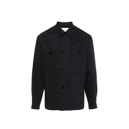Lemaire Black Virgin Wool Coat