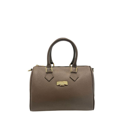 Baldinini Trend Brown Cowhide Women Handbag