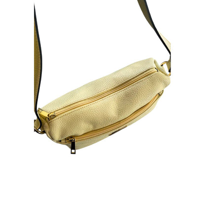 Baldinini Trend Bicolor Cowhide Crossbody Bag