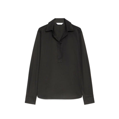 Max Mara Black Cotton Shirt