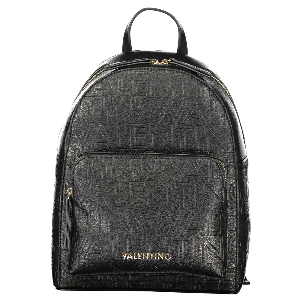 Valentino Black Polyethylene Backpack