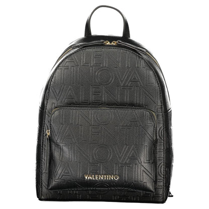 Valentino Black Polyethylene Backpack