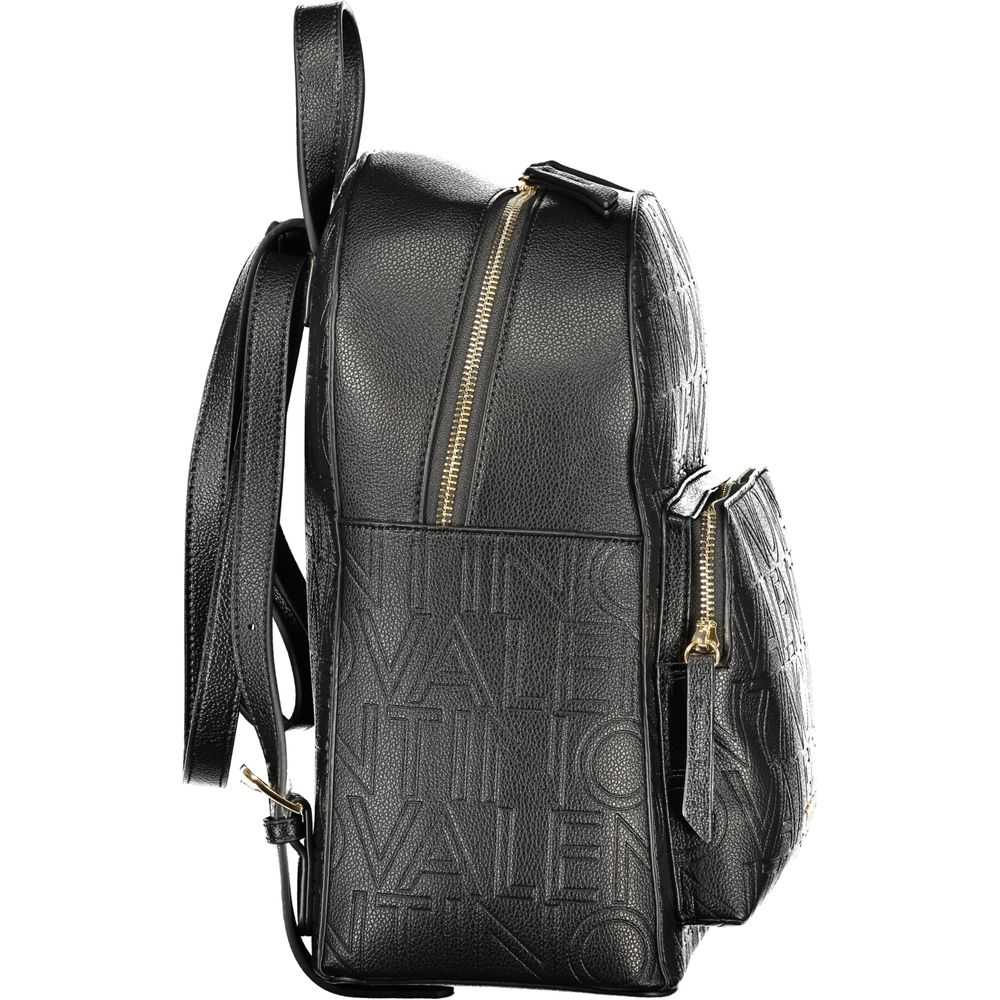 Valentino Black Polyethylene Backpack