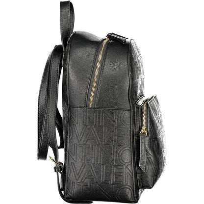 Valentino Black Polyethylene Backpack