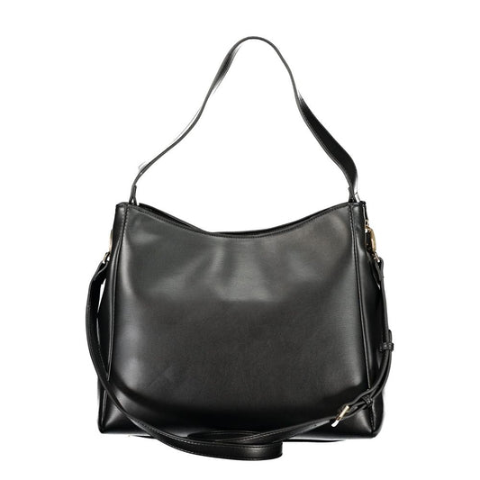 Valentino Black Polyethylene Handbag