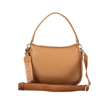 Valentino Brown Polyethylene Handbag