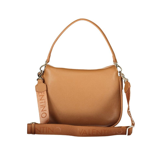 Valentino Brown Polyethylene Handbag