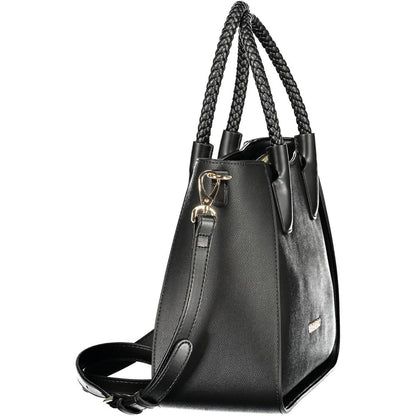 Valentino Black Polyethylene Handbag