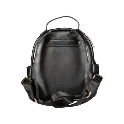Valentino Black Polyethylene Backpack
