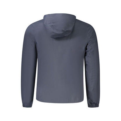 K-WAY Blue Polyester Men's Jacket